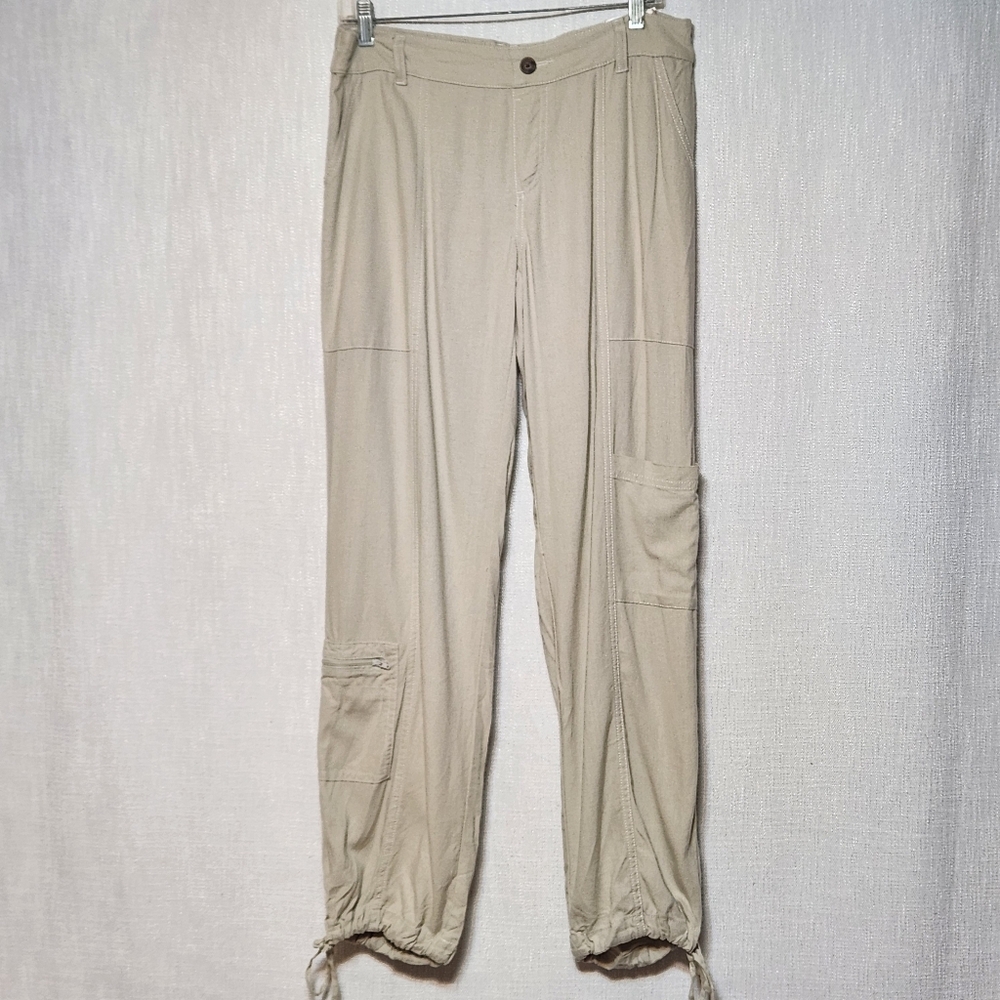 Sincerely Jules NWT Parachute Pants Linen Cotton Drawstring New With Tags Medium